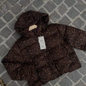 Campera gamuza animal print