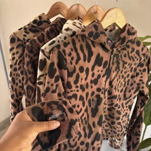 Camperas darlon print